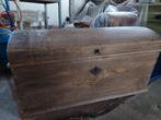 Antieke eikenhouten dekenkist, Antiek en Kunst, Ophalen