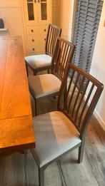 3 Eetkamer Stoelen ( Ikea - Ekedalen ), Ophalen, Hout, Gebruikt, Drie