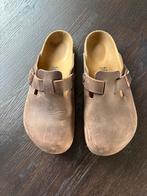 Birkenstock Boston Leer Bruin Maat 42, Bruin, Ophalen of Verzenden, Zo goed als nieuw, Birkenstock