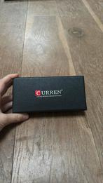 Horloge mooi curren, Sieraden, Tassen en Uiterlijk, Horloges | Heren, Overige merken, Staal, Polshorloge, Overige materialen