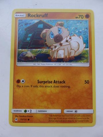 Rockruff 75/131 (PE) beschikbaar voor biedingen