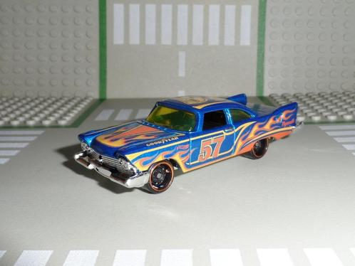 Hot Wheels - '57 Plymouth Fury - 1:64, Hobby en Vrije tijd, Modelauto's | Overige schalen, Nieuw, Auto, Ophalen of Verzenden