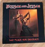 Lp Flotsam and Jetsam no place for disgrace origineel 1988, Ophalen of Verzenden, Zo goed als nieuw