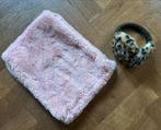 BARTS oorwarmers Luipaard & roze kolshawl colsjaal colshawl, Gebruikt, Meisje, Barts, Ophalen of Verzenden