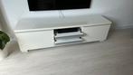 Tv meubel wit hoogglans, Hoogglans IKEA, 150 tot 200 cm, Minder dan 100 cm, 25 tot 50 cm