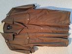 Bruine heren overhemd / blouse korte mouw., Ophalen of Verzenden, Zo goed als nieuw, Bruin, Halswijdte 43/44 (XL)