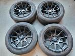 Mazda MX5 MX-5 set JR Velgen ET waarde 8, Ophalen, Zomerbanden, Velg(en)