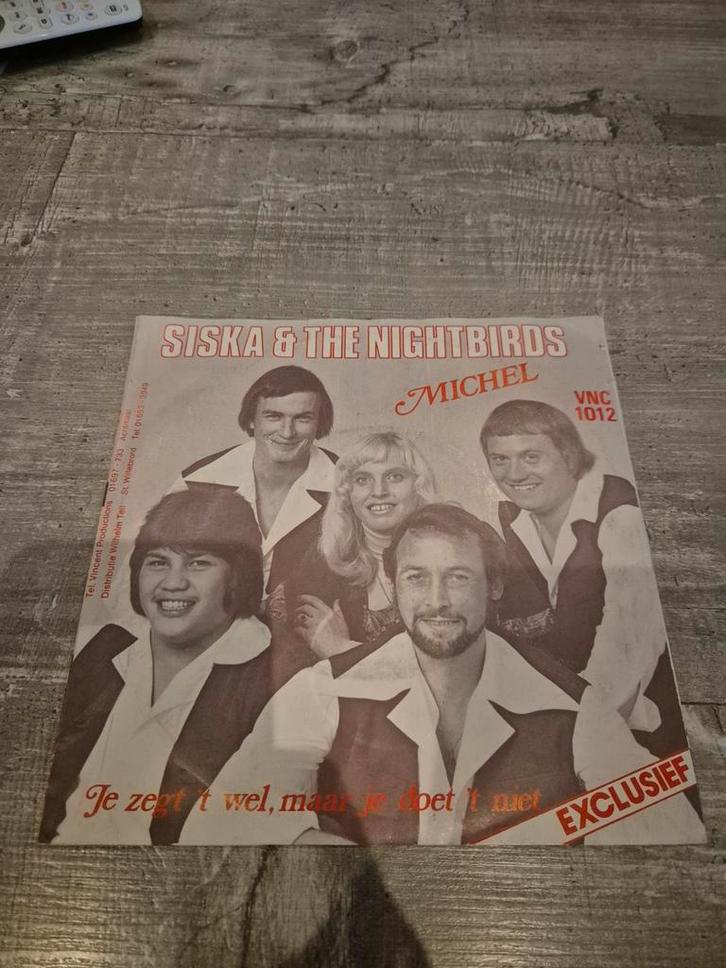 Zeldzame oude piraten single van Siska & the Nightbirds, Cd's en Dvd's, Vinyl Singles, Gebruikt, Nederlandstalig, 7 inch, Ophalen of Verzenden