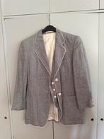 Flick colbert met bijpassend gilet blauw/wit geruit, Kleding | Dames, Ophalen of Verzenden, Zo goed als nieuw, Maat 38/40 (M)