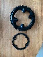 Shimano ULTEGRA R8100 voorbladen, Ophalen of Verzenden, Zo goed als nieuw, Racefiets, Crankstel of Pedalen