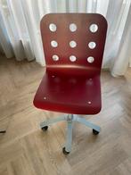 Verstelbare bureaustoel ikea, Gebruikt, Bureaustoel, Ophalen, Rood
