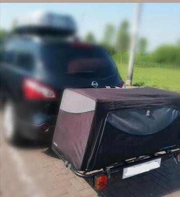 Te huur trekhaakkoffer / moving box 500 L beschikbaar voor biedingen