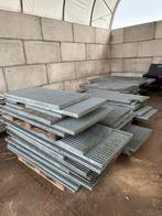 Gegalvaniseerde roosters verschillende maten, Doe-het-zelf en Verbouw, Metalen, Ophalen, Zo goed als nieuw, IJzer