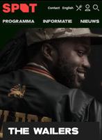 Wailers oosterpoort groninge, Tickets en Kaartjes, Overige Tickets en Kaartjes, Eén persoon