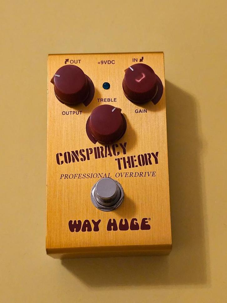 Way Huge Conspiracy Theory Overdrive, Muziek en Instrumenten, Effecten, Zo goed als nieuw, Distortion, Overdrive of Fuzz, Ophalen of Verzenden