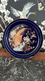 Decoratieve bord cobalt japan, Ophalen of Verzenden