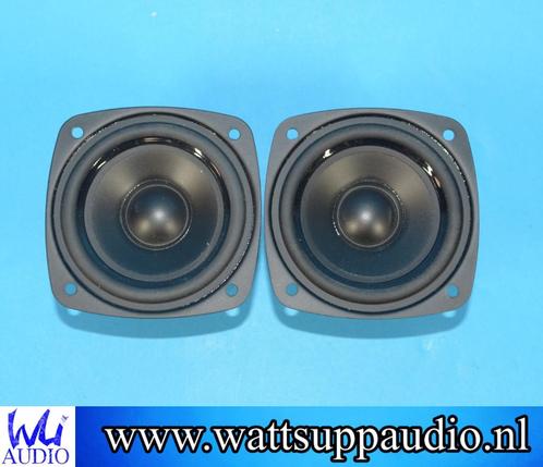 TANG BAND W3-1053SC Fullrange speaker 7.6cm ( set van 2 ), Audio, Tv en Foto, Luidsprekers, Gebruikt, Overige typen, Minder dan 60 watt