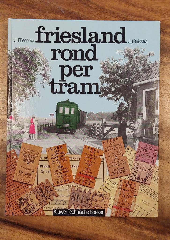 Boek "Friesland rond per tram". NTM., Ophalen of Verzenden, Zo goed als nieuw, Tram, Boek of Tijdschrift