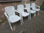 Hartmann tuinstoelen (7x) en een tafel, Ophalen, Zo goed als nieuw, Kunststof