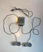 Super Nintendo, Spelcomputers en Games, Spelcomputers | Nintendo Super NES, Ophalen of Verzenden, Zo goed als nieuw, Met 2 controllers