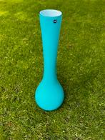 Leonardo Sacchetta Vaas 60 cm - glas/turquoise, Huis en Inrichting, Woonaccessoires | Vazen, Ophalen, Zo goed als nieuw, Overige kleuren