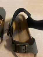 Sandalen groen van haren, Ophalen, Zo goed als nieuw, Meisje, Schoenen