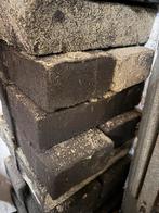 Zwarte bakstenen - 53 stks, Doe-het-zelf en Verbouw, Metselstenen, Ophalen, Bakstenen