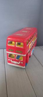 Antieke china tintoys MF844 dubbeldekker bus, Ophalen of Verzenden