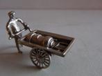 Miniatuur zilver Ej106 ijzer handelaar zilveren miniaturen, Verzenden, Zilver
