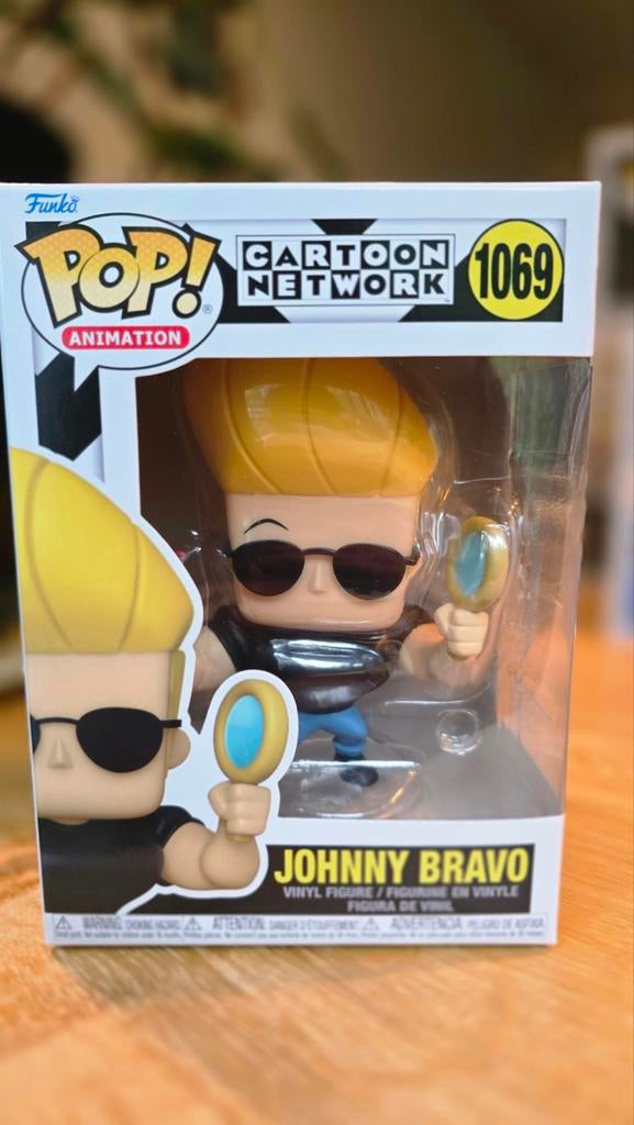 Funko Pop! Johnny Bravo #1069 - Vaulted, Nieuw!, Ophalen of Verzenden, Nieuw