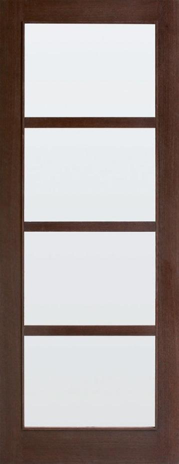 Cando Binnendeur Naturel Wenge Mat glas beschikbaar voor biedingen