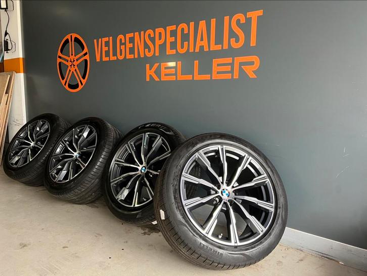 Bmw X5 G05 X6 G06 velgen 20 inch breedset Origineel Zomerset, Auto-onderdelen, Banden en Velgen, Banden en Velgen, Zomerbanden