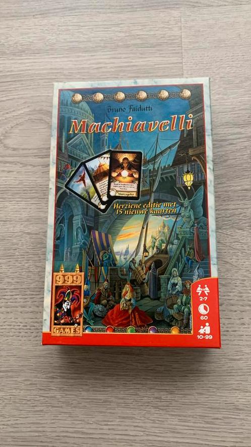 Machiavelli kaartspel 999 games, Hobby en Vrije tijd, Gezelschapsspellen | Kaartspellen, Nieuw, Vijf spelers of meer, Ophalen of Verzenden