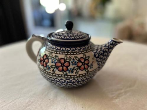 Bunzlau Castle theepot 1,3 liter, Huis en Inrichting, Keuken | Servies, Gebruikt, Overige typen, Overige stijlen, Keramiek, Ophalen