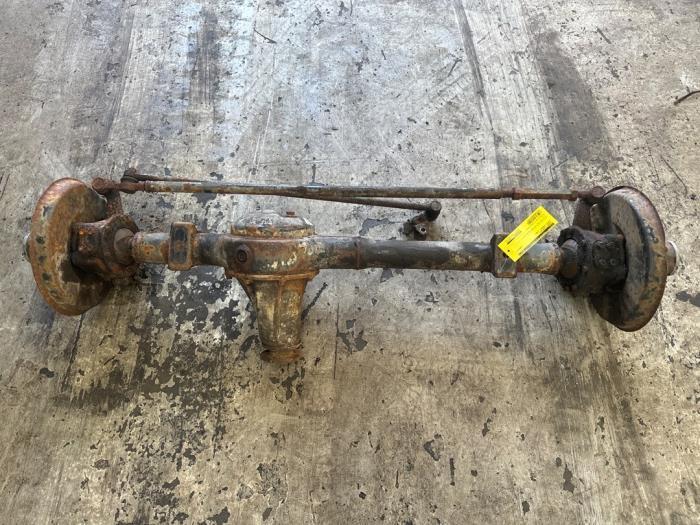 Vooras (compleet) van een Suzuki Samurai, Auto-onderdelen, Remmen en Aandrijving, Suzuki, Gebruikt, 3 maanden garantie, Ophalen of Verzenden