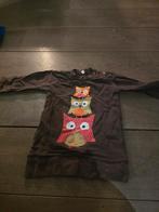 Leuk bruin shirtje met uilen, Kinderen en Baby's, Babykleding | Maat 80, Meisje, H&M, Ophalen of Verzenden, Zo goed als nieuw