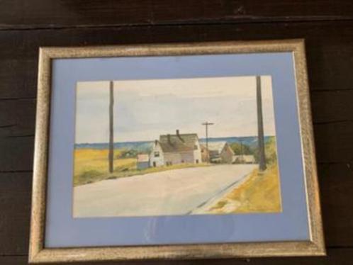 Edward Hopper High Road, Antiek en Kunst, Kunst | Schilderijen | Klassiek, Ophalen