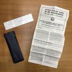 Unieke vintage MK rekenliniaal (De Muiderkring) met etui, Diversen, Schoolbenodigdheden, Ophalen, Zo goed als nieuw