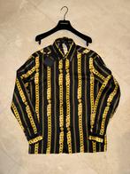 1580€ NIEUW Versace Medusa Chains Overhemd Maat 48 (M), Kleding | Heren, Overhemden, Zwart, Nieuw, Versace, Halswijdte 39/40 (M)