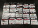 20 zakjes vishaken mustad bloodworm maat 22, Watersport en Boten, Hengelsport | Witvissen, Haak, Nieuw, Mustad, Ophalen of Verzenden