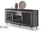 Commode- Dressoir Silver hoogglans wit gratis led lamp-SALE-, Kinderen en Baby's, Kinderkamer | Commodes en Kasten, Ophalen, Nieuw