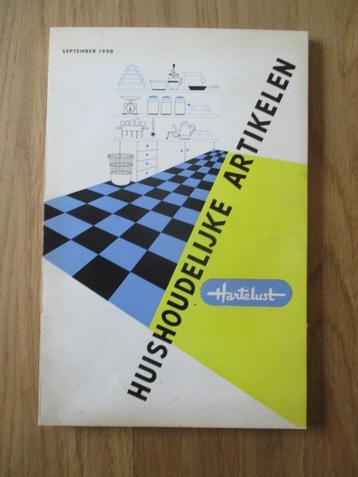 catalogus Hartelust Huishoudelijke apparaten September 1958 beschikbaar voor biedingen