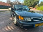 Saab 900 2.0 16 S Cabrio U9 1992 Zwart, Voorwielaandrijving, 1280 kg, 4 cilinders, Cabriolet