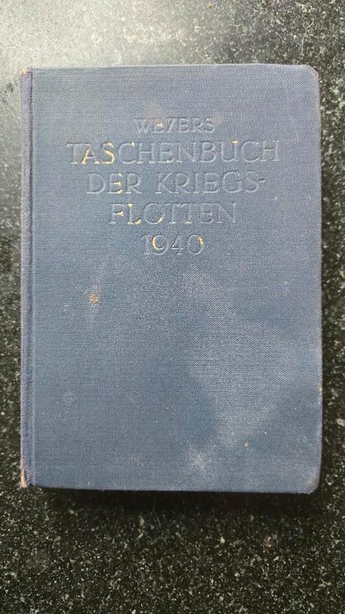 Duits boek 1940 der kriegs flotten, Verzamelen, Militaria | Tweede Wereldoorlog, Marine, Boek of Tijdschrift, Duitsland, Ophalen of Verzenden
