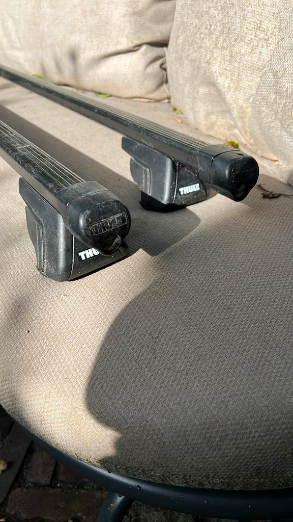 Thule dakdragers – SquareBar 127 cm (853-2341-12), Auto diversen, Dakdragers, Gebruikt, Ophalen
