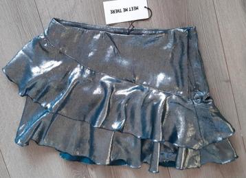 Meet me there rokje - helemaal nieuw Silver/groen xxs/xs beschikbaar voor biedingen