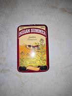 Indian summer golden tabacco tabak blik, Verzamelen, Ophalen of Verzenden, Gebruikt, Overige