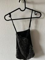 Shein top, Maat 38/40 (M), Zwart, Ophalen of Verzenden, Zo goed als nieuw