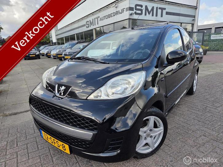 Peugeot 107 1.0-12V Sportium AC/SCHUIFDAK/LMV/NWAPK/NWSTAAT, Auto's, Peugeot, Bedrijf, Te koop, ABS, Airbags, Airconditioning