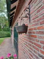 Gietijzeren bloempotten, Tuin en Terras, Ophalen, Gebruikt